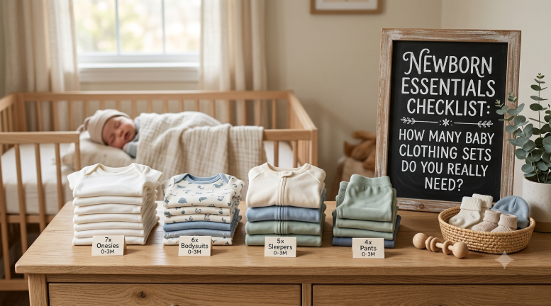 Newborn Essentials Checklist: How Many Baby Clothing Sets Do You Really Need?
