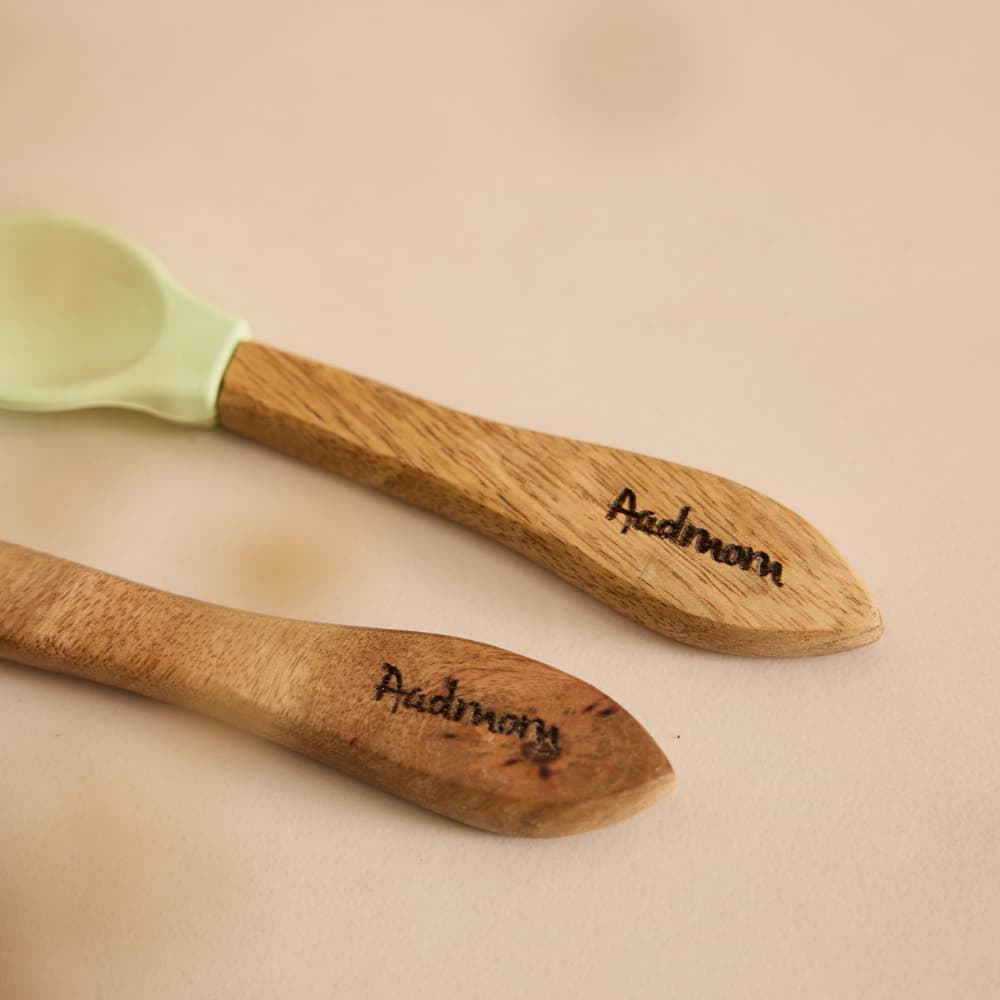 Soft and gentle Tiny Twiny feeding spoon for babies