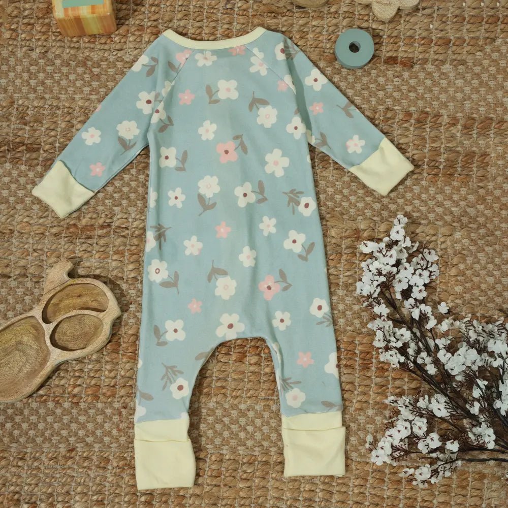 Bloom Baby Bodysuit made from soft natural fabric, breathable and gentle for everyday infant comfort.
