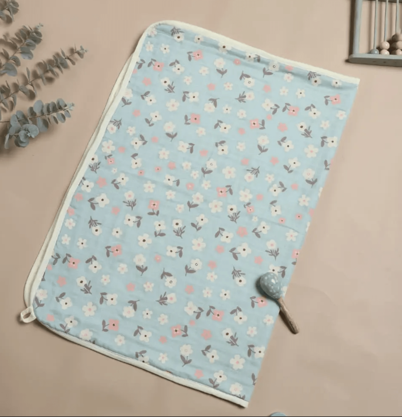 Full-sleeve baby sleepsuit in neutral tone, zip front, Sleepy Snuggle