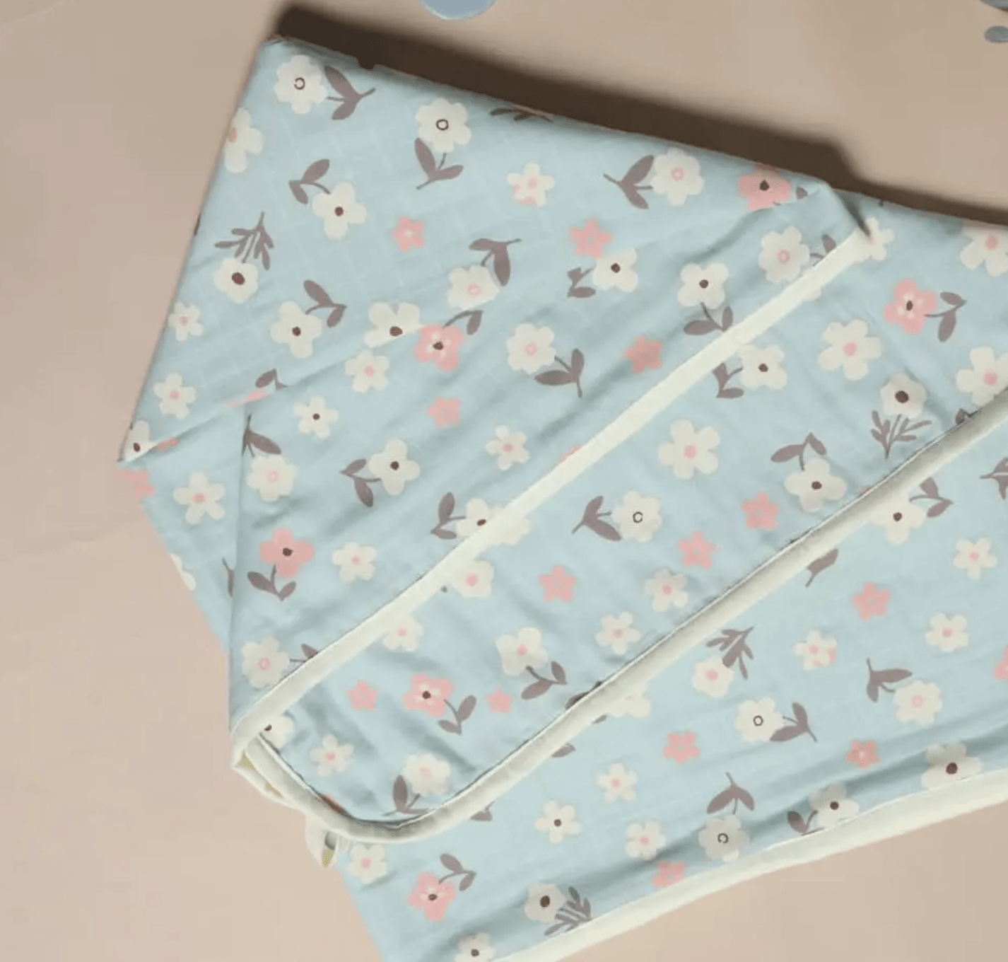 Full-sleeve baby sleepsuit in neutral tone, zip front, Sleepy Snuggle